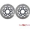 BREMBO 2 Dischi Freno Anteriori BREMBO SERIE ORO PER KAWASAKI VERSYS 650 2007>2014