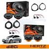 Hertz Kit Casse Altoparlanti HERTZ Anteriori Posteriori Fiat Punto Evo 199 2008>
