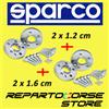 Sparco DISTANZIALI SPARCO 12 + 16 mm per FIAT 500 ABARTH 595 - 180 cv COMPETIZIONE