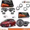 Hertz Kit 6 Casse Altoparlanti Hertz CK 165+CX165 Linea Cento Ant+Post per Peugeot 207