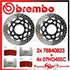 BREMBO Dischi Freno Anteriore BREMBO + Pastiglie SC per HONDA CBR 600 F 2001 01 2002 02