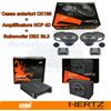 Hertz Impianto HERTZ Casse ant CK165 + Amplificatore HCP4D 760W + Sub DBX 30.3 1000w