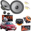 Hertz Kit 6 Casse Altoparlanti Hertz K165+DCX100.3 + cavi per Fiat Punto 188
