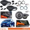 EvoTuning Hertz Kit 6 Casse Altoparlanti Hertz CK165L+CX 165 16,5 Ant+Post per Fiat Grande Punto