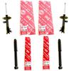 MASTER-SPORT Kit Completo 4 Ammortizzatori per Fiat Panda 169 Dal 2003> 1.200 51kw