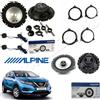 Alpine Kit 6 Casse Altoparlanti Alpine Anteriori Posteriori per Nissan Qashqai J10 J11