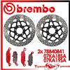 BREMBO Dischi Freno Anteriore BREMBO + Pastiglie SINTER SA per KAWASAKI Z 750 2004 2005