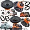 Hertz Kit 6 Casse Altoparlanti HERTZ DSK165.3 + DCX165.3 VW Lupo 1998>2005 ANT+POST
