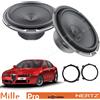 Hertz Kit 2 Casse Woofer Altoparlanti Hertz MP 165.3 Mille Pro per Alfa 159 Posteriori