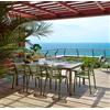 Nardi Garden Set tavolo Rio 210 con 6 sedie Doga Bistrot