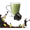 KICKKICK 16 Capsule Kickkick Bevanda al Pistacchio Compatibili con Nescafe Dolce Gusto Solubile