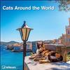 Teneues Calendario 2022 da muro Cats Around The World, 12 mesi, 30 x 30 cm (30 x 60 cm aperto)