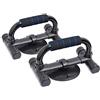 DUOMAXWIN Maniglie per flessioni - Rivestimento antiscivolo - Barre push up in metallo solido - Maniglie push-up e supporto push up - Attrezzatura fitness per la casa e l'esterno