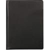 RHODIA 216001C - Portablocco e portadocumenti N°16 NERO - per Bloc-Notes e taccuini in Formato A5 17,5 x 23,5 cm (14,8x21 cm) - Simil Cuoio Italiano Premium - Collezione