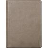 RHODIA 216002C - Portablocco e portadocumenti N°16 Tortora - per Bloc-Notes e taccuini in Formato A5 17,5 x 23,5 cm (14,8x21 cm) - Simil Cuoio Italiano Premium - Collezione