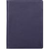RHODIA 216005C - Portablocco e portadocumenti N°16 Blu Notte - per Bloc-Notes e taccuini in Formato A5 17,5 x 23,5 cm (14,8x21 cm) - Simil Cuoio Italiano Premium - Collezione