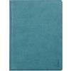 RHODIA 216004C - Portablocco e portadocumenti N°16 Pavone - per Bloc-Notes e taccuini in Formato A5 17,5 x 23,5 cm (14,8x21 cm) - Simil Cuoio Italiano Premium - Collezione