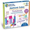 Learning Resources Set di attività di Matematica con i Cubi Mathlink, Mondo Fantastico, dai 5 Anni in avanti