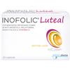 LO.LI.PHARMA Srl Inofolic Luteal - Integratore per la fertilità della donna - 20 capsule