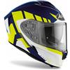 AIROH CASCO INTEGRALE AIROH SPARK RISE BLUE - YELLOW MATT TAGLIA S