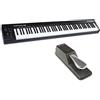 M-Audio Keystation 88 MK3 + SP-2 - Tastiera controller MIDI a 88 tasti + Pedale di Sustain Universale