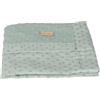 roba Coperta per Neonati e Bambini Lil Planet - Pois Terry - Cotone Biologico - Certificato GOTS - 80 x 80 cm - Idrorepellente - Traspirante e Lavabile - per Lettino, Culla e Carrozzina - Verde