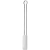 RÖSLE Spatola per impasti, strumento da cucina per cottura al forno e cottura, silicone resistente, bianco, 20 cm, stretta, acciaio inossidabile 18/10, da -30 °C a +200 °C, lavabile in lavastoviglie