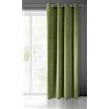 Eurofirany PIERRE Tenda in Velluto con Occhielli - 1 Pz. Tenda Termica Isolante in Velluto, Opaca, Oscurante, Per cameretta, Soggiorno, 140x250 cm, Oliva Scuro