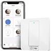 Meross Interruttore Parete Wifi Smart, 2 Way 1 Gang Intelligente Switch, APP Andriod e iOS Controllo Remoto, Compatibile con SmartThings, Amazon Alexa, Google Home