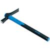 Ausonia - Martello muratore grammi 400 Martello da muratore standard per mattoni con manico di fibra da 39 Cm