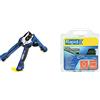 Rapid 23468100 Pinza Per Reti, Blu & 40108802 Punti Per Reti, Verde