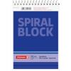 Baier & Schneider - Blocco spiralato, 70 g/mq, formato A6, a righe, 50 fogli