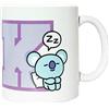 Grupo Erik Tazza BT21 Koya - Tazza Colazione Ceramica con Colori Vivaci e Stampa di Alta Qualità 350 ml, Adatte a Lavastoviglie | Tazzine Caffe Particolari, Regali Divertenti: BTS Gadget