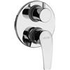 Jacuzzi Miscelatore doccia incasso con deviatore Jacuzzi | rubinetteria Lucente ottone cromato