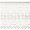 Plauener Spitze Tenda, pizzo poliestere, crema, H60 x B144 cm (confezione da 1)