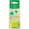 Clover 6032 - Ditale grande in gomma flessibile, giallo 2, 18 mm
