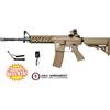 G&G M4 RIS CQB RAIDER TAN LONG COMBO CON BATTERIA E CARICABATTERIA