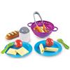 Learning Resources Ora della Pasta New Sprouts, Gioco di fantasia, Cibo giocattolo, Set da 20 pezzi, Dai 2 anni in avanti