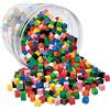 Learning Resources Cubi da 1 Centimetro Set da 1000, dai 6 Anni, Materiale Matematico Colorato per Conteggio, Addizione, Sottrazione e Ordinamento