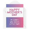 Tongue in Peach Biglietti per la festa della mamma | For Her Parent Love Mummy Banter