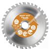 kwb Foglio per tutti gli usi per tappatura e seghe mitrali 593533 (350 x 30 mm, 54 denti, Dente speciale inverso)
