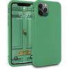 MyGadget Cover per Apple iPhone 11 Pro - Custodia Protettiva in Silicone Morbido - Case TPU Flessibile - Protezione Antiurto & Antigraffio - Verde Smeraldo