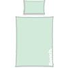 Herding Bench Set Biancheria da Letto, Pastel Colours, Federa ca.65x100 cm, Copripiumino ca.160x210 , Con Zip di Marca Scorrevole, 100% Cotone, Colore: Verde/Bianco, Codice Art.:4412603064
