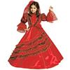 Ciao Principessa Spagnola costume bambina, Rosso, 10-12 Anni