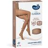 DESA PHARMA Srl Collant Punta Aperta Linea Classica 140 Denari Colore Neutro Beige Taglia 4 - Dispositivo Medico CE, Classe I