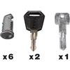 Thule Set 6 serrature One Key System