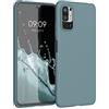 kwmobile Custodia Compatibile con Xiaomi Redmi Note 10 5G Cover - Back Case per Smartphone in Silicone TPU - Protezione Gommata - artic night