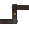 ABUS 85002 2530 B gl Serratura per finestra, marrone, gleichschließend AL0145