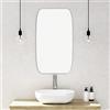 Baikal Specchio da bagno, varie forme e misure disponibili. Opzione con e senza LED. Stili che si adattano al bagno o a qualsiasi stanza della casa. 45 Specchio Ovale