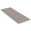 TATAY Tappetino Antiscivolo da Doccia o Vasca, di PVC con Ventose, Resistente a muffe e microbi, antibatterico, Design Pesci, Tortora, Dimensione 97 x 36 cm